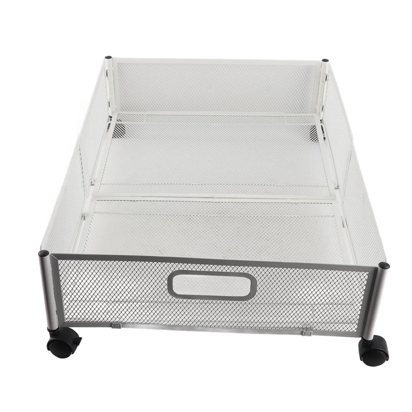 Foldable storage with wheels