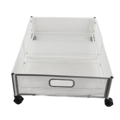 Foldable storage with wheels